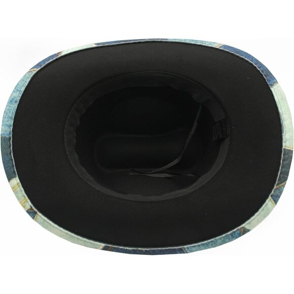 Felt Cowboy Hat Unisex Wide Brim Western Western Party Cosplay Costume - Picture 5 of 6